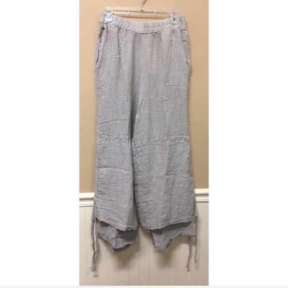 LUUKAA Crinkle Linen Double Layer Lagenloo… - Picture 1 of 6